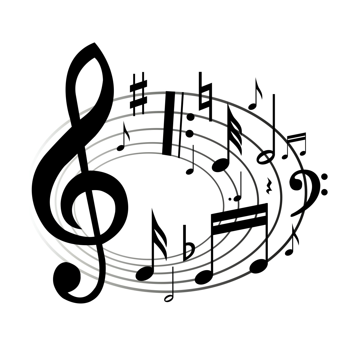 clip art free music symbols - photo #3